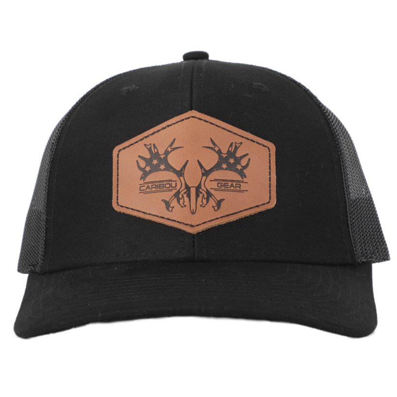 Caribou Gear Leather Patch Snapback