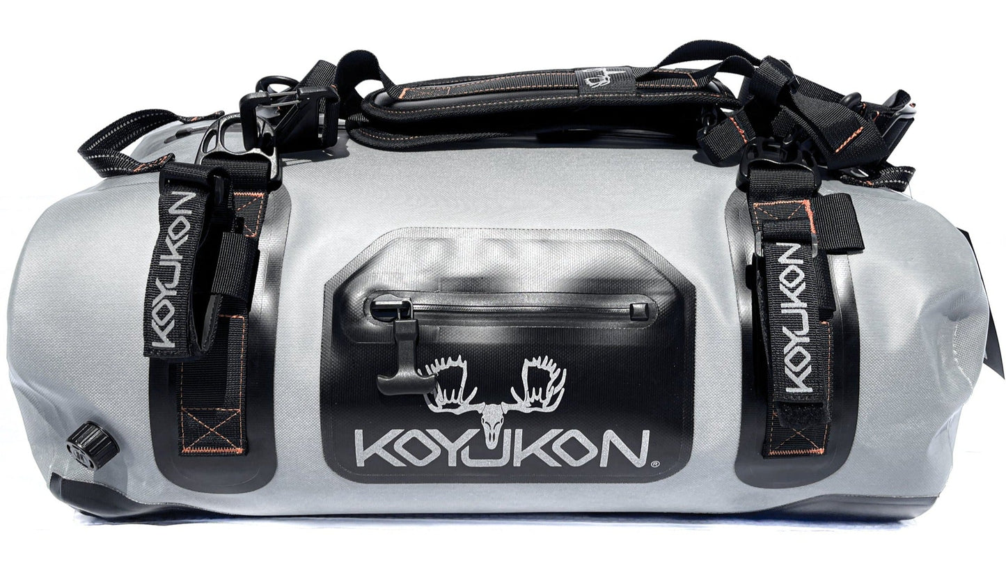 Waterproof Duffel Bag by Koyukon?- 40L Storm Gray