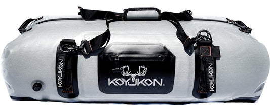 Waterproof Duffel Bag by Koyukon?- 90L Storm Gray